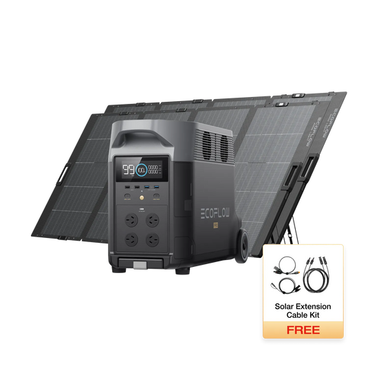 EcoFlow DELTA Pro Solar Generator (PV400W）