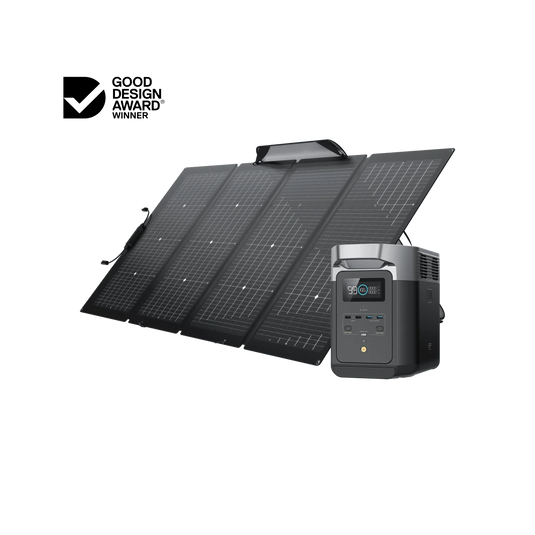 EcoFlow DELTA 2 Solar Generator (PV220W) - Get Free Bag