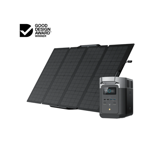 EcoFlow DELTA 2 Solar Generator (Single-facial PV160W)