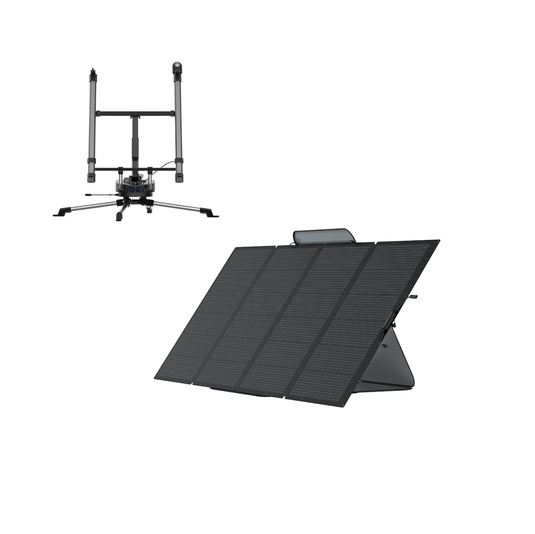 EcoFlow Solar Tracker + 400W Solar Panel