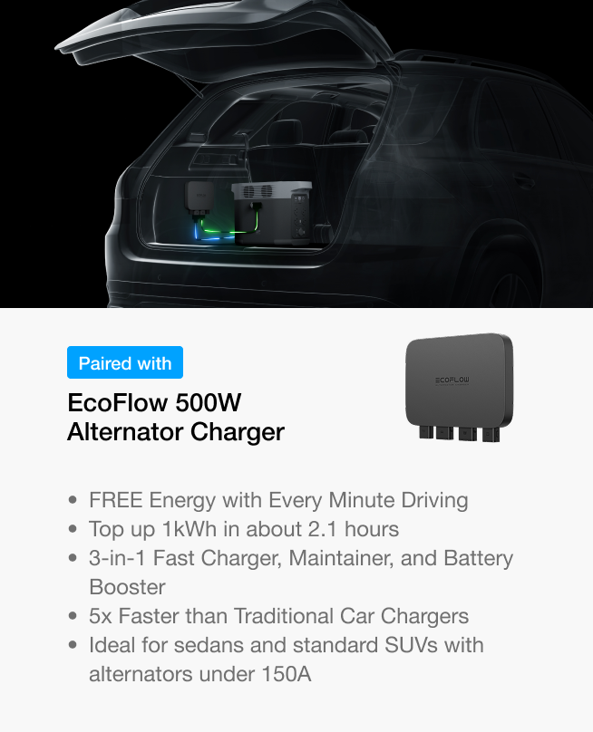 Industry's First Drive & Charge Portable Power Solution