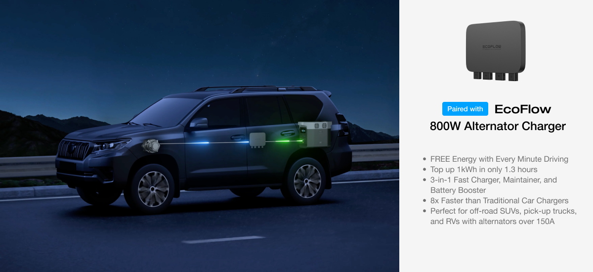 Industry's First Drive & Charge Portable Power Solution