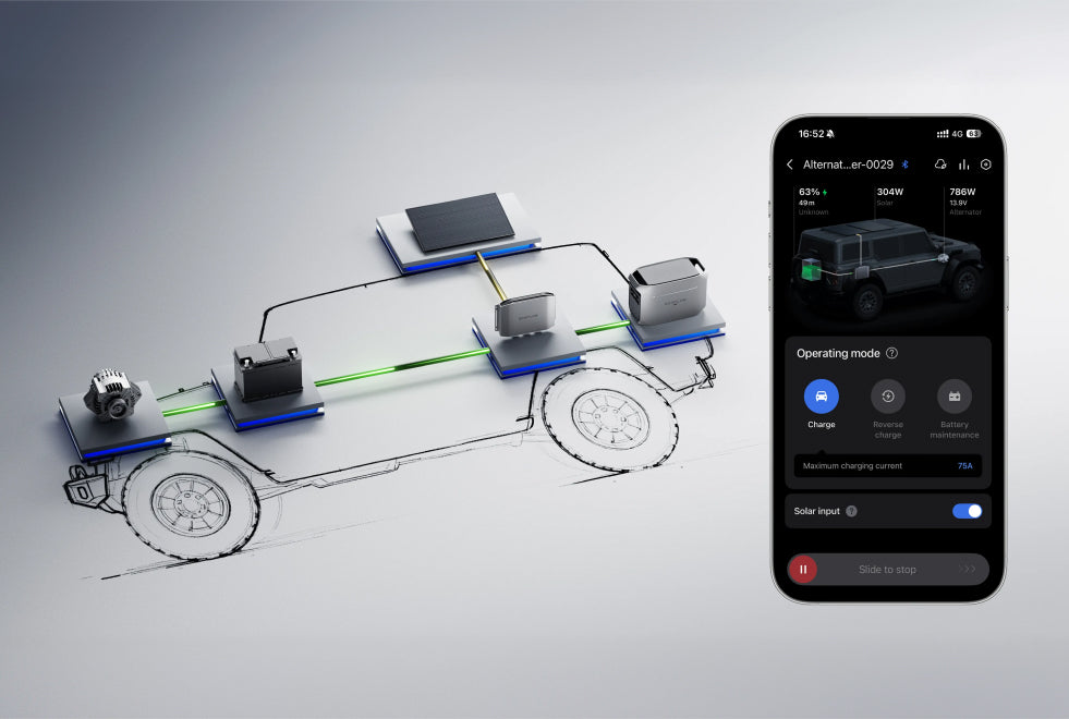 Reverse Charging for Car Battery Protection