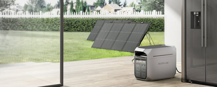 EcoFlow DELTA 3 Plus multi-charging AC and solar combined
