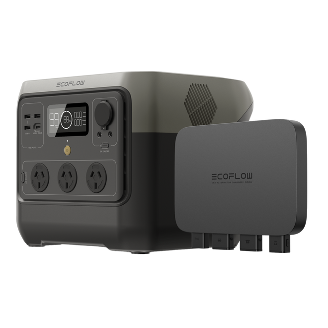 EcoFlow RIVER 2 Pro + 500W Alternator Charger