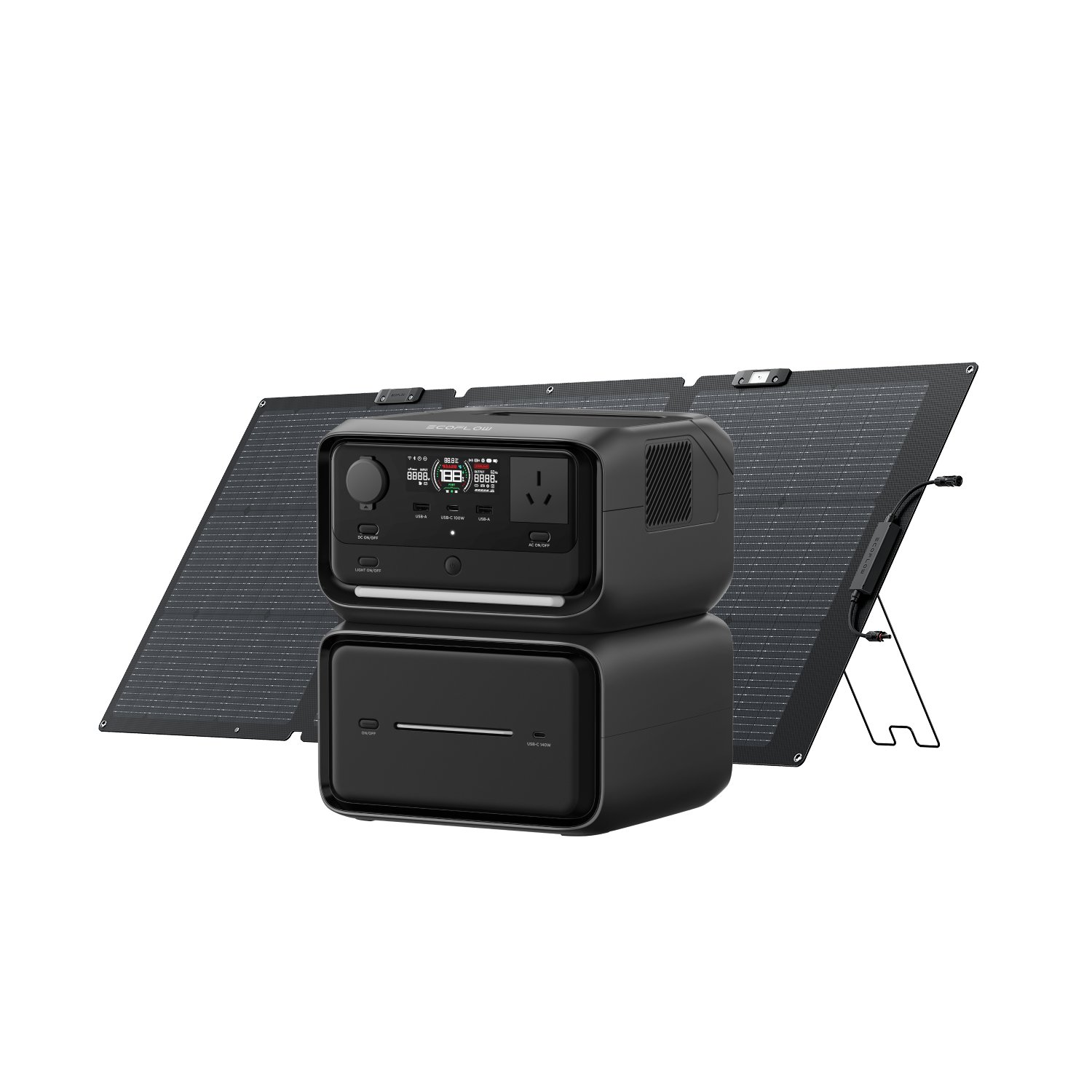 EcoFlow RIVER 3 Max Plus + 160W Solar Panel