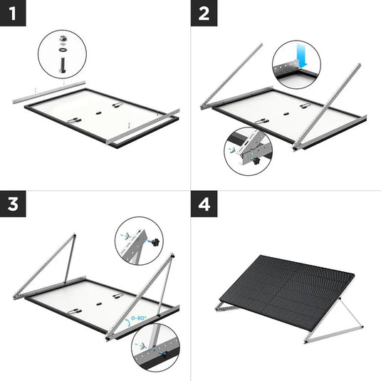 EcoFlow 50" Tilt Mount Bracket